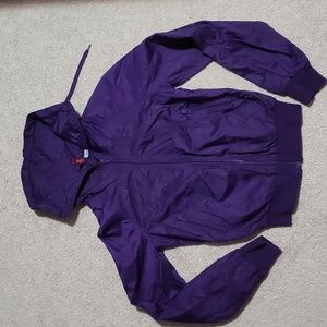 H&M purple jacket